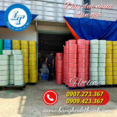 nguồn sỉ dây đai nhựa đan giỏ