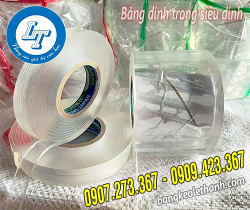 Nhận cắt băng dính trong siêu dính