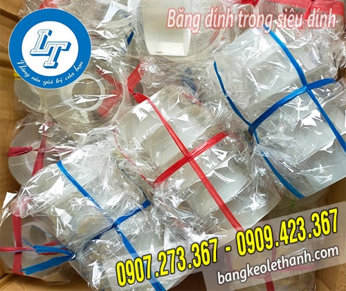 Nhận cắt giá rẻ băng dính trong siêu dính