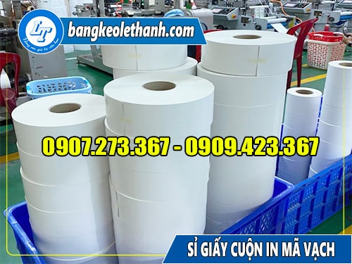 Nơi bán sỉ giấy cuộn in mã vạch
