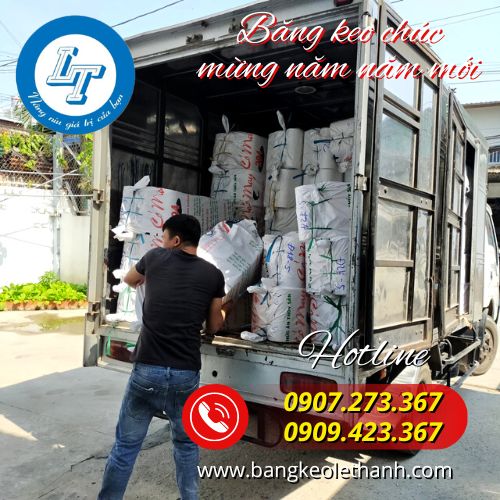 Sỉ băng dính chúc mừng năm mới