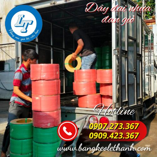 Sỉ dây đai nhựa đan giỏ