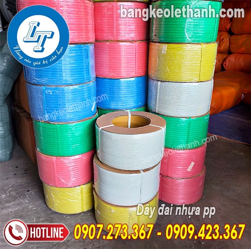 Sỉ dây đai nhựa pp lõi giấy