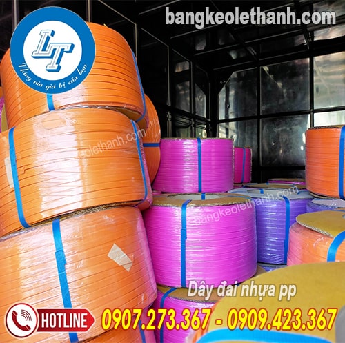 Sỉ lẻ dây đai nhựa pp lõi giấy