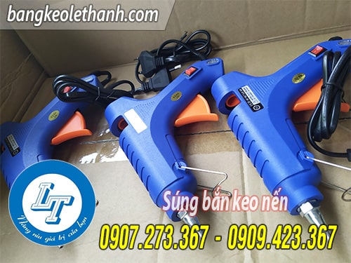 Súng bắn keo nến xanh 60w