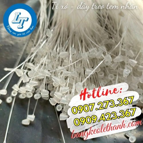 Ti xỏ - dây treo nhãn mác đầu nhọn