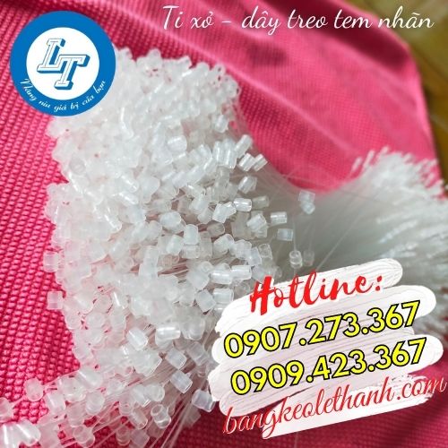 Ti xỏ - dây treo tem nhãn đầu tròn