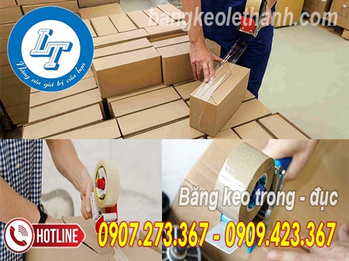 Ứng dụng của băng keo trong đục trong dệt may