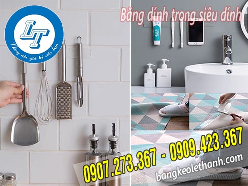 Ứng dụng của băng dính trong siêu dính