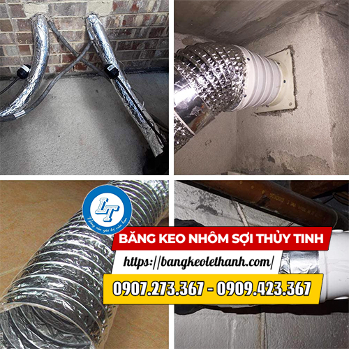 Ứng dụng của băng keo nhôm sợi thủy tinh