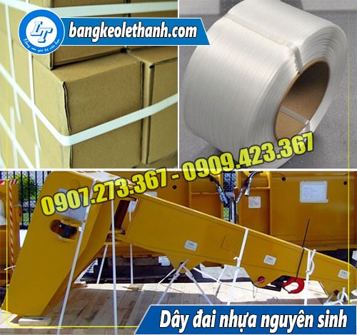 Ứng dụng của dây đai nhựa nguyên sinh