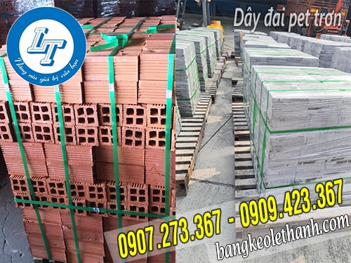 Ứng dụng của dây đai pet trơn
