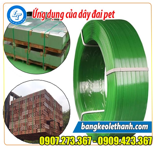 Ứng dụng của dây đai pet