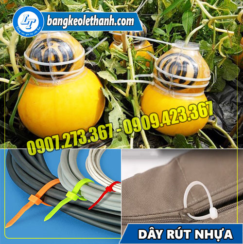 Ứng dụng của dây rút nhựa