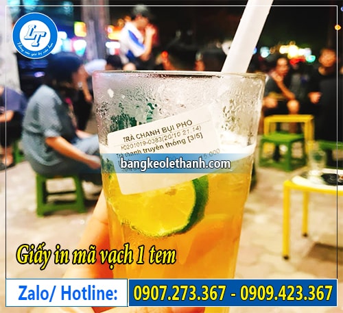 Ứng dụng của giấy in mã vạch 1 tem