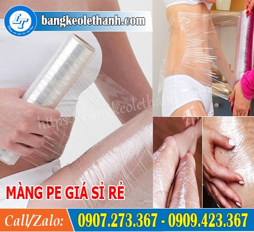 Ứng dụng của màng pe trong làm đẹp