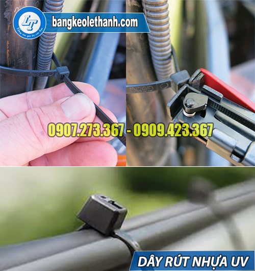 Ứng dụng dây rút nhựa