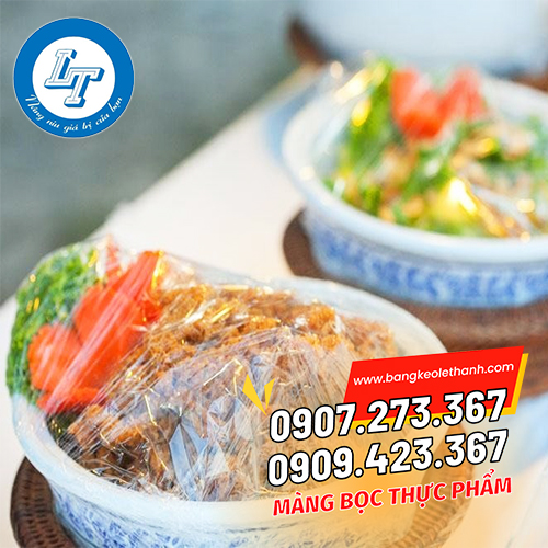 Ứng dụng màng bọc thực phẩm