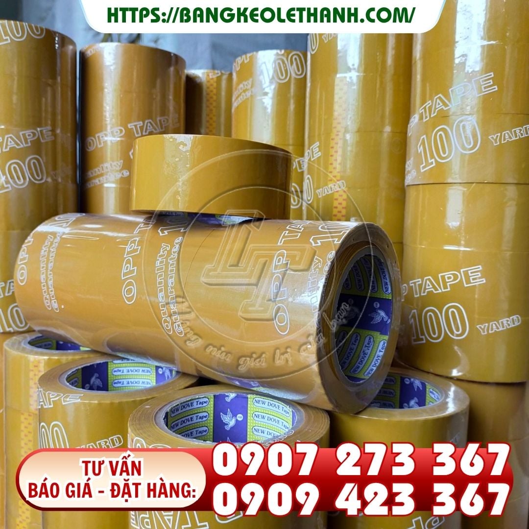 Băng keo đục dán thùng