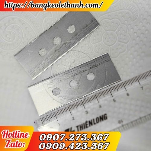 Lưỡi dao lam 3 lỗ công nghiệp