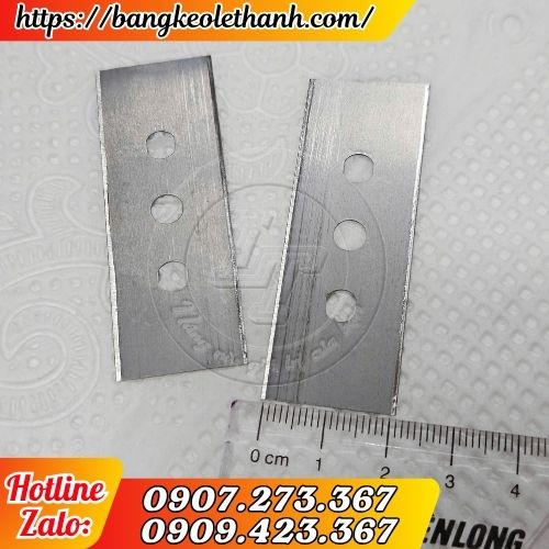 Lưỡi dao lam công nghiệp 3 lỗ