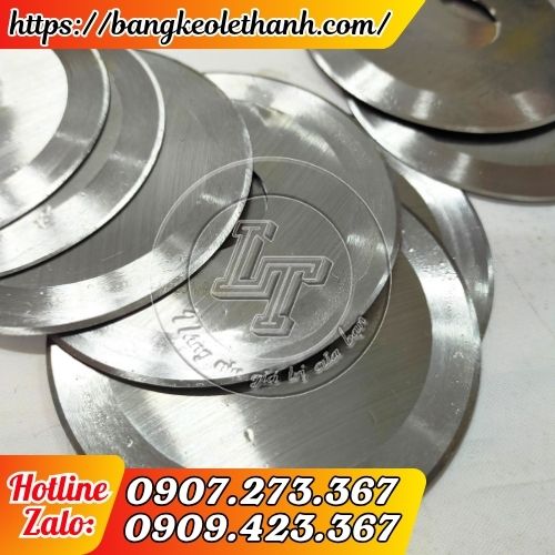 Lưỡi dao tròn cắt màng nhựa công nghiệp chính hãng