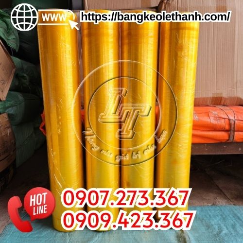 Màng pe màu vàng 75cm