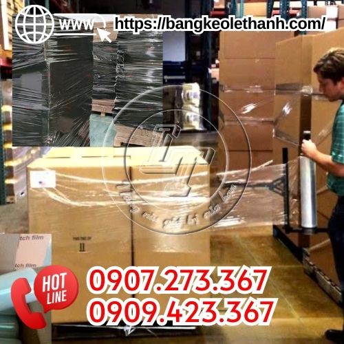 Màng pe quấn bọc hàng hóa, pallet