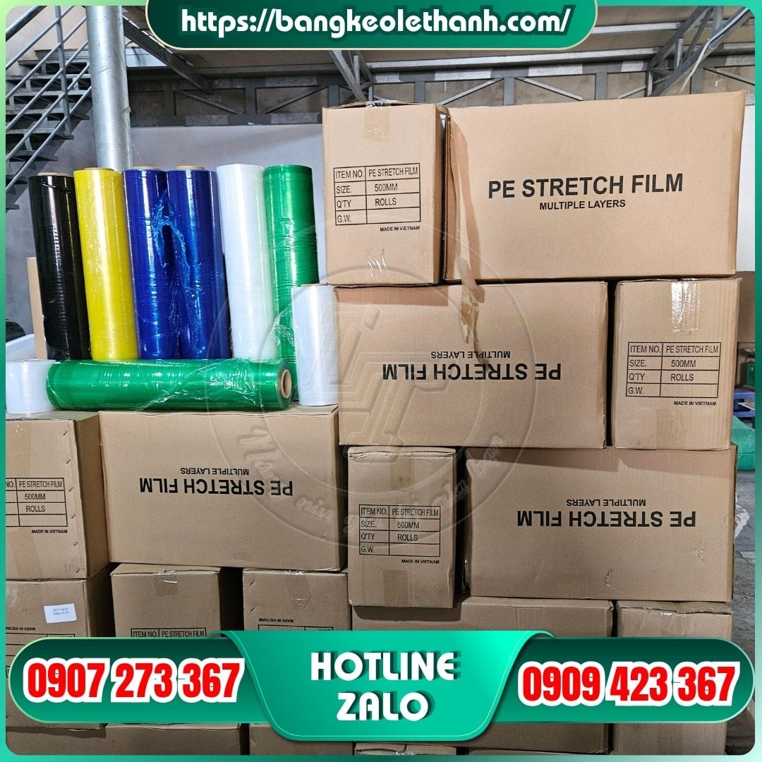 Màng pe quấn hàng giá sỉ TPHCM