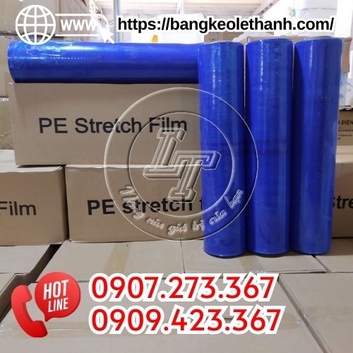 Màng pe xanh dương 50cm
