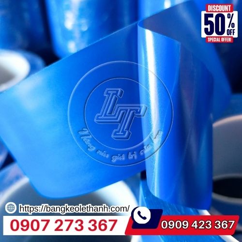 Băng keo dán sàn xanh dương