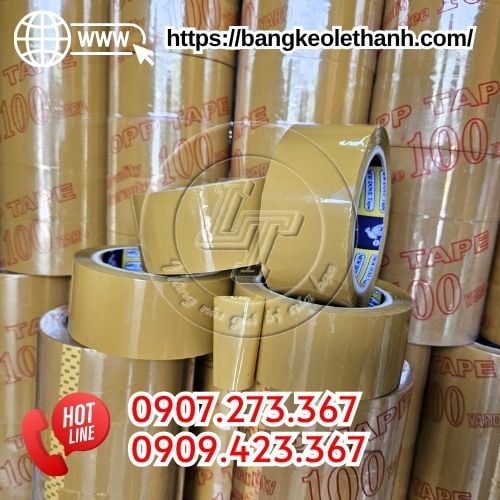 Băng keo đục dán thùng