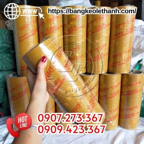 Băng keo đục dán thùng