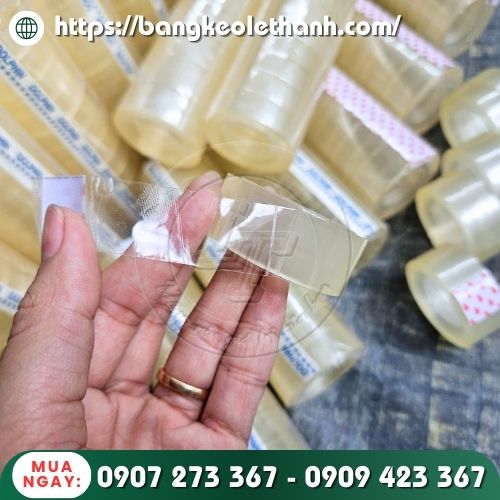 Băng keo văn phòng phẩm trong suốt