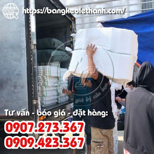 Lên hàng băng keo 2 mặt sợi thuỷ tinh cho khách sỉ