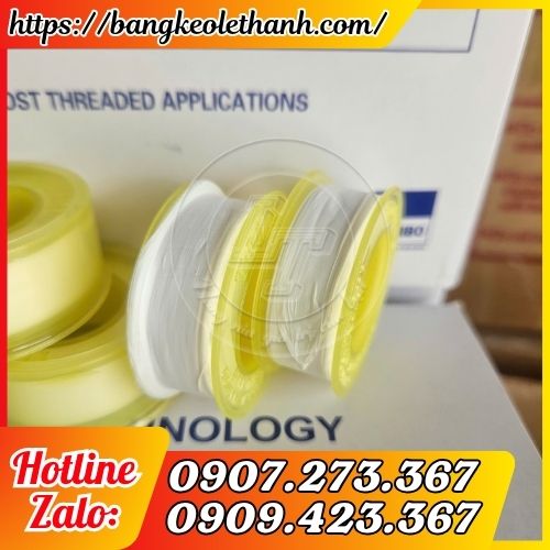 Băng keo PTFE TOMBO 9082 niêm ren vỏ vàng chính hãng