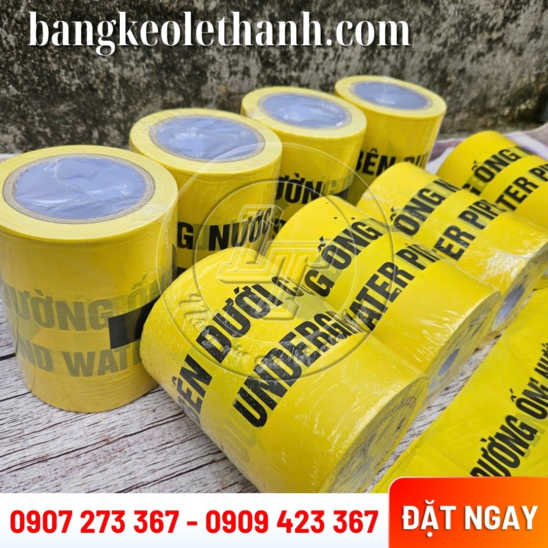 Băng cảnh báo đường ống nước ngầm chất lượng