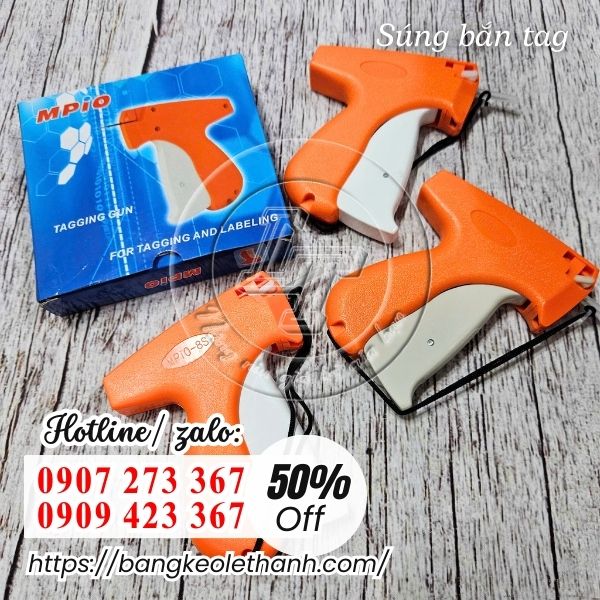 Súng bắn tag quần áo, giày dép, túi xách giá sỉ