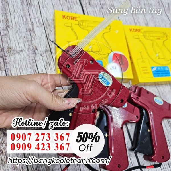 Súng bắn tag quần áo, giày dép, túi xách giá sỉ