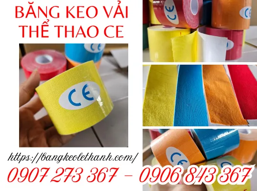 Sỉ băng keo vải thể thao ce bảo vệ khớp cổ chân giá rẻ
