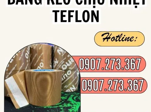 Bán băng keo chịu nhiệt teflon giá rẻ