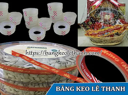 BÁN SỈ BĂNG KEO DÁN HỘP QUÀ, BÁNH MỨT TẾT TPHCM