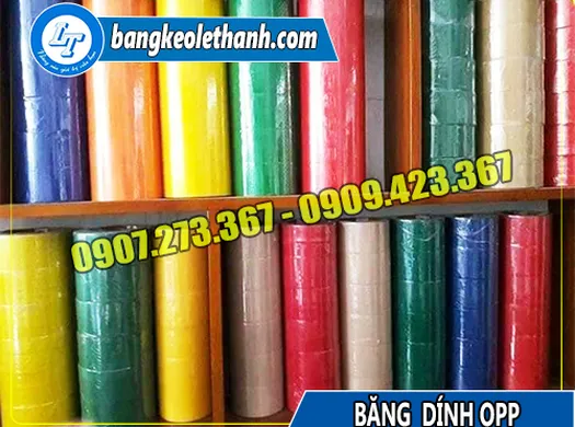 BĂNG DÍNH OPP LÀ GÌ? CÓ NHỮNG LOẠI NÀO?