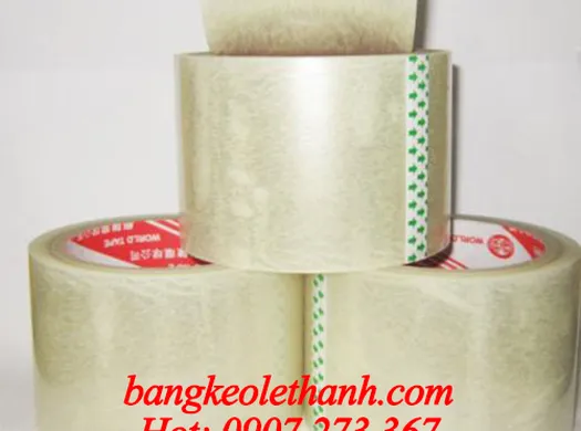 BĂNG DÍNH TRONG 7cm*100Y, 7F*100Y ĐÓNG THÙNG - BĂNG KEO 7F GIÁ SỈ