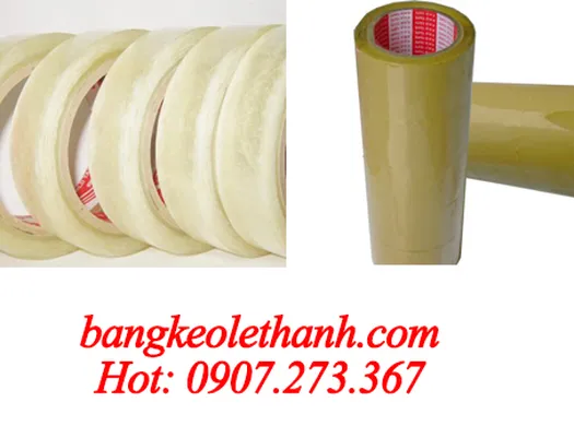 BĂNG DÍNH TRONG, ĐỤC DÁN THÙNG 2.5CM*100Y, 2F4*100Y BĂNG KEO GIÁ SỈ