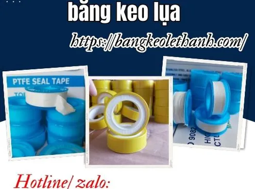 Băng keo cao su non, băng keo lụa quấn ống nước giá rẻ