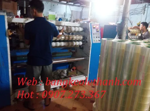 BĂNG KEO DÁN THÙNG ĐỤC 4.8cmx100Y GÍA SỈ RẺ NHẤT TP.HCM