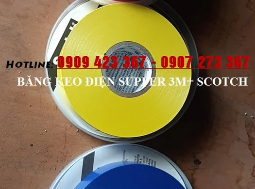 BĂNG KEO ĐIỆN 3M SCOTCH SUPPER 33+