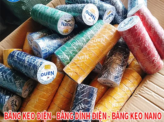 BĂNG KEO ĐIỆN - BĂNG DÍNH ĐIỆN - BĂNG KEO NANO