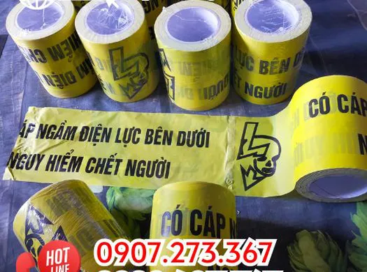 Băng Keo Điện Lực Cảnh Báo Giá Sỉ